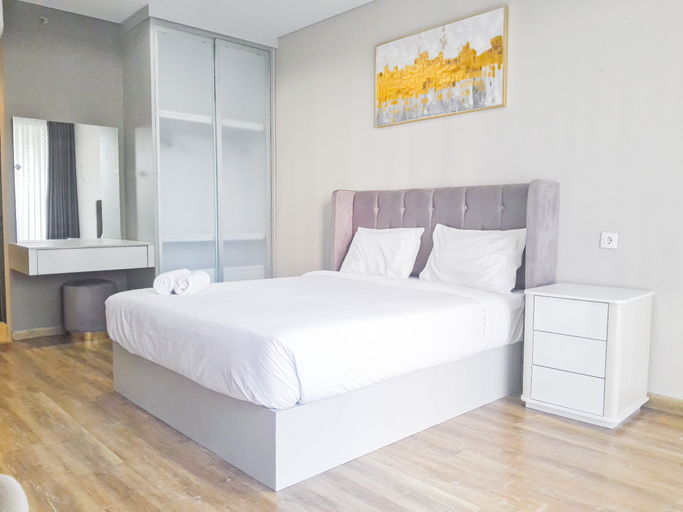 Bedroom 4, Relaxing Studio at Apartment Tamansari Skylounge Balikpapan By Travelio, Balikpapan