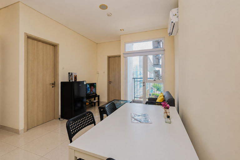 Others 5, Bright Minimalist 2BR at Apartment Elpis Residence By travelio, Jakarta Pusat