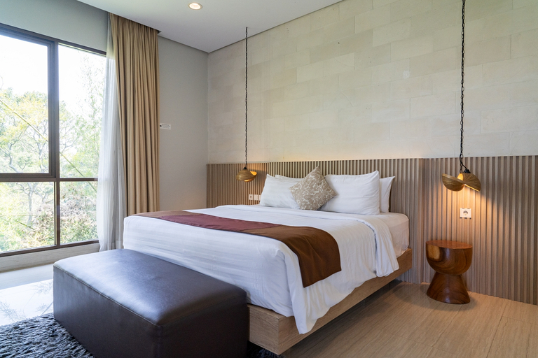 Bedroom 3, Harmony Hilltop City View Villa 4 Bedrooms With a Private Heated Swimming Pool and a Billiard Table, Bandung