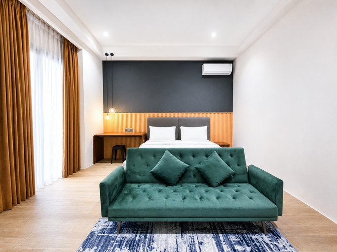Bedroom 2, Guru Giri Forest Cabin Villa 2BR with Pool Access, Bantul