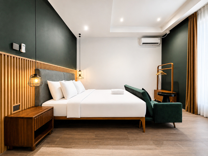 Bedroom 3, Guru Giri Forest Cabin Villa 2BR with Pool Access, Bantul