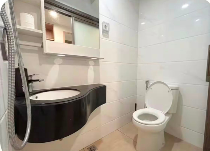 Bathroom 5, Nobi Zen at Sky House BSD,ICE,AEONmall, Tangerang Selatan