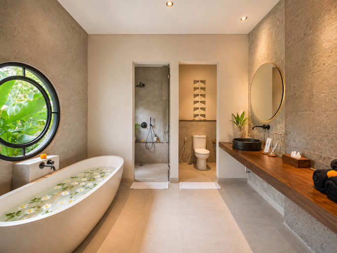 Bathroom 5, Villa Uma Atma Ubud by Nagisa Bali, Gianyar