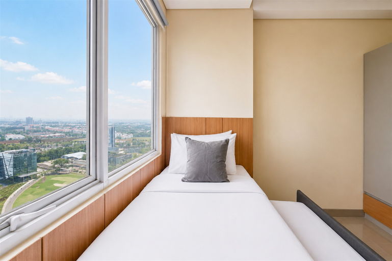 Bedroom 3, Comfortable and Homey Studio Room at Apartment B Residence By Travelio, Tangerang Selatan