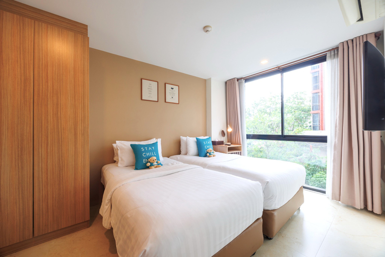 Bedroom 3, Cross Vibe Chiang Mai Decem (Formerly X2 Vibe Chiang Mai Decem), Muang Chiang Mai