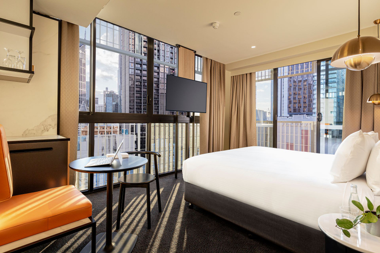 Bedroom 3, Brady Hotels Jones Lane, Melbourne