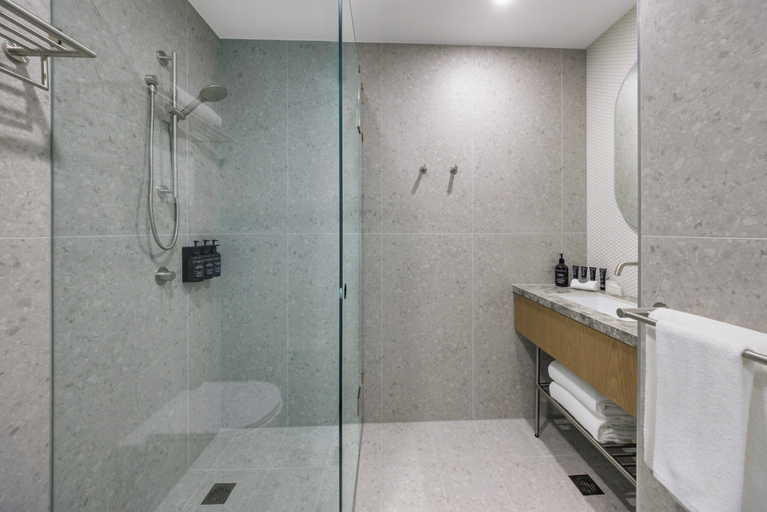 Bathroom 5, Brady Hotels Elizabeth Street, Melbourne