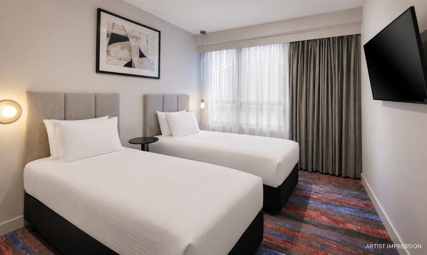 Bedroom 3, Brady Hotels Elizabeth Street, Melbourne