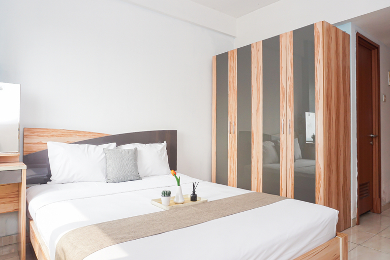 Bedroom 3, Compact Minimalist Studio at Apartment Margonda Residence 3 By Travelio, Depok