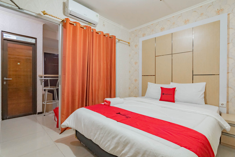 Bedroom, Redliving Apartement gateway Pasteur-TN Hospitality Tower Topaz C Bs 01, Bandung