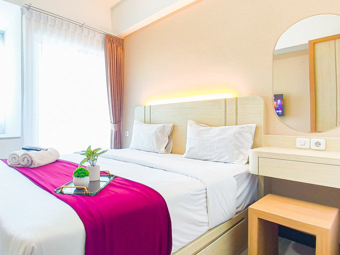 Bedroom 4, Well Appointed Studio at Apartment Westown View Surabaya By Travelio, Surabaya