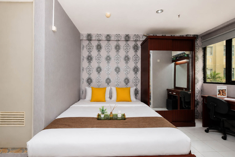 Bedroom 4, Strategic Location Studio at Apartment Kebagusan City By Travelio, Jakarta Selatan