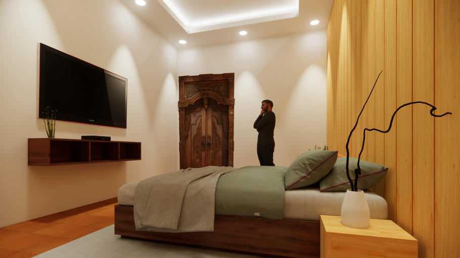 Bedroom 3, Bromo Ayu Cottage by ARTOTEL, Probolinggo