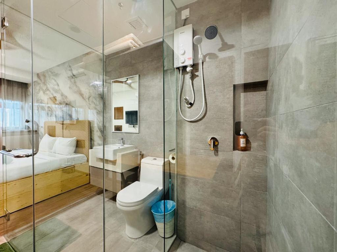Bathroom 2, Awesomestay apartment walk to Tun Sambathan near KL Sentral, Kuala Lumpur