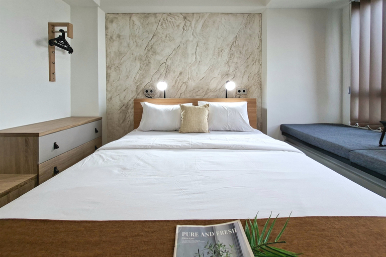 Bedroom 5, Great Deal Studio at Apartment Collins Boulevard By Travelio, Tangerang