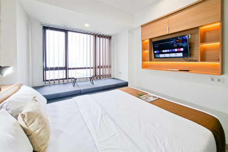 Bedroom 4, Great Deal Studio at Apartment Collins Boulevard By Travelio, Tangerang