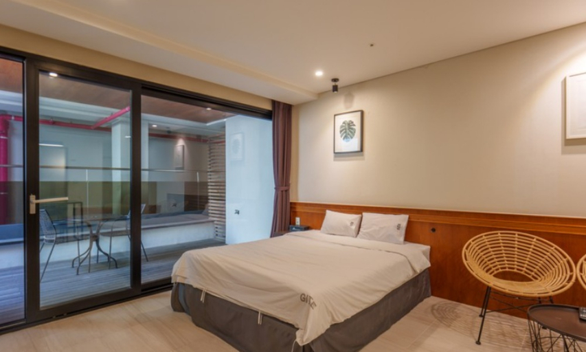 Bedroom 3, Yeosu Hotel GITE, Yeosu