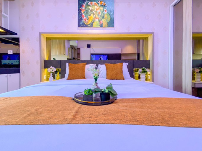 Bedroom 2, Calming Restful Studio Room at Apartment Cinere Resort By Travelio, Depok