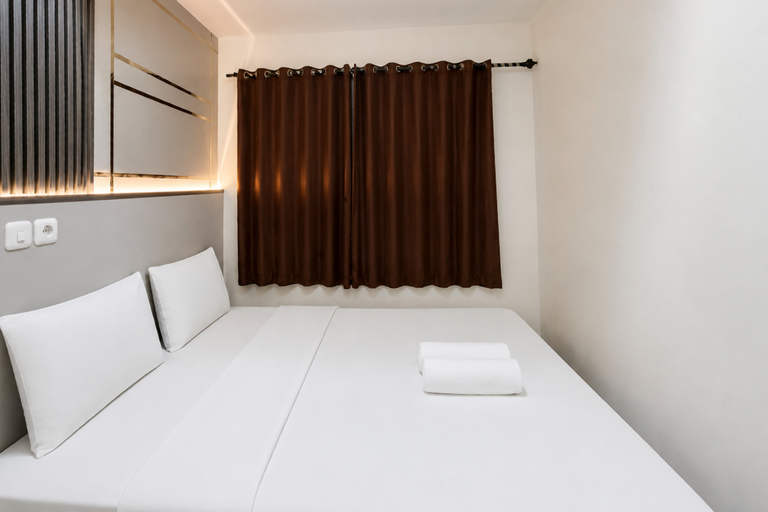 Bedroom 3, Functional with Minimalist Design 2BR at Vida View Makassar Apartment By Travelio, Makassar