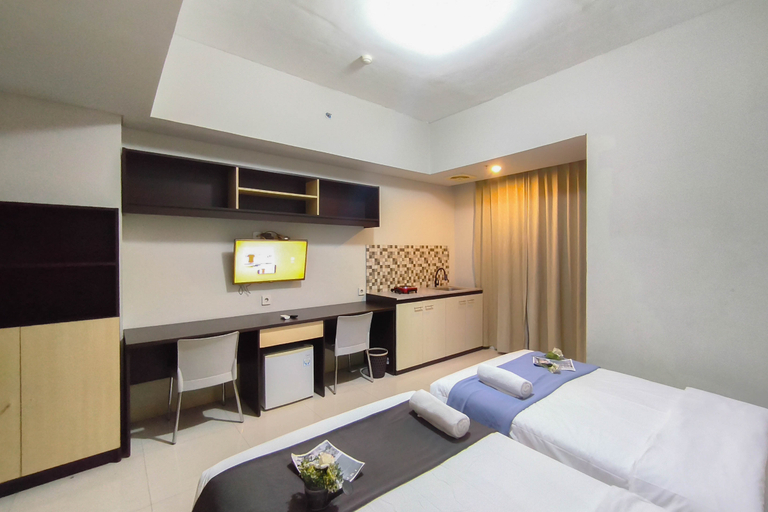 Bedroom 5, Comfy Studio Apartment Skyland City Jatinangor By Travelio, Sumedang
