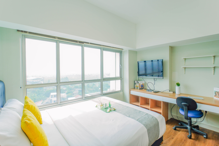 Bedroom 5, Neat and Nice Studio Room at Apartment Springlake Summarecon Bekasi By Travelio, Bekasi