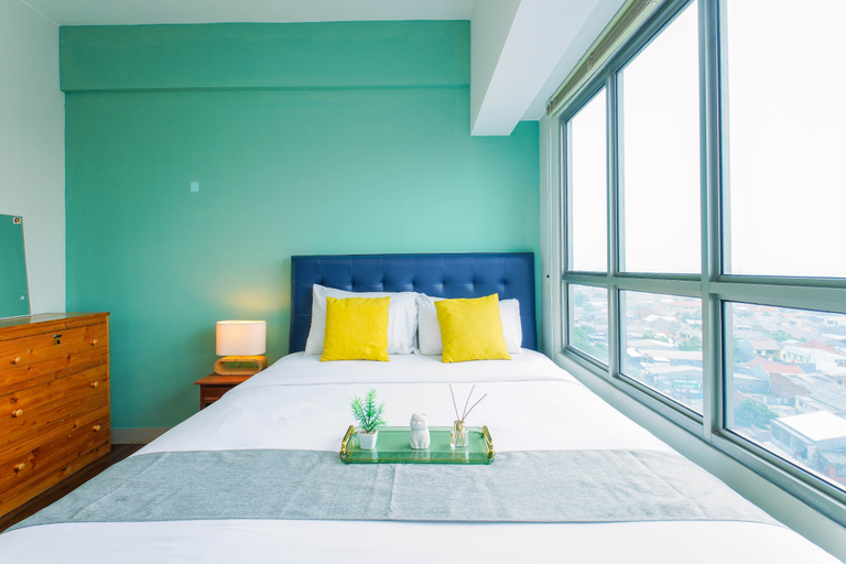 Bedroom 2, Neat and Nice Studio Room at Apartment Springlake Summarecon Bekasi By Travelio, Bekasi
