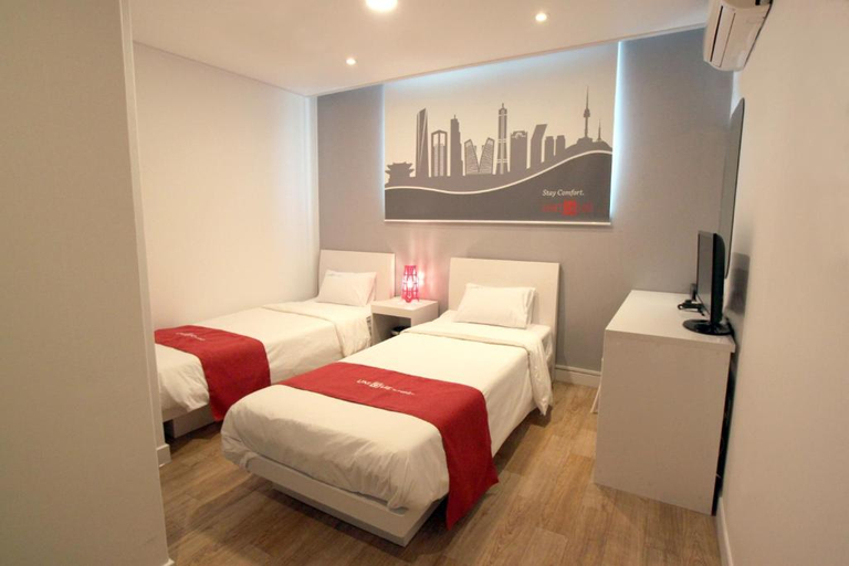 Bedroom 3, Three Seven Hotel (formerly JN Park Hotel Dongdaemun), Dong-daemun