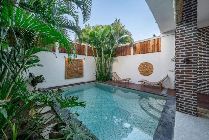 Swimming Pool 4, Changgu Beach Villa 3 BR Pool, Snooker, Table, Badung