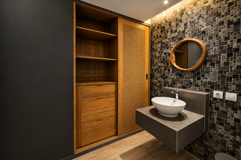 Bathroom 5, Tropical 3BR Villa Coco Nusa Dua Bali, Badung