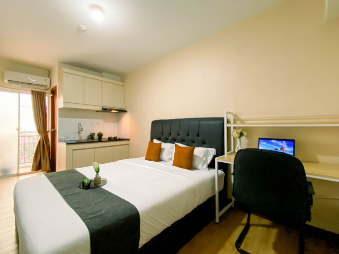 Bedroom 2, Homey Simple Studio Room at Apartment Cinere Resort By Travelio, Depok
