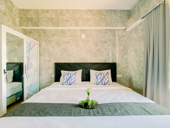 Bedroom 5, Modern and Stylish 3BR at Apartment Sky House BSD By Travelio, Tangerang