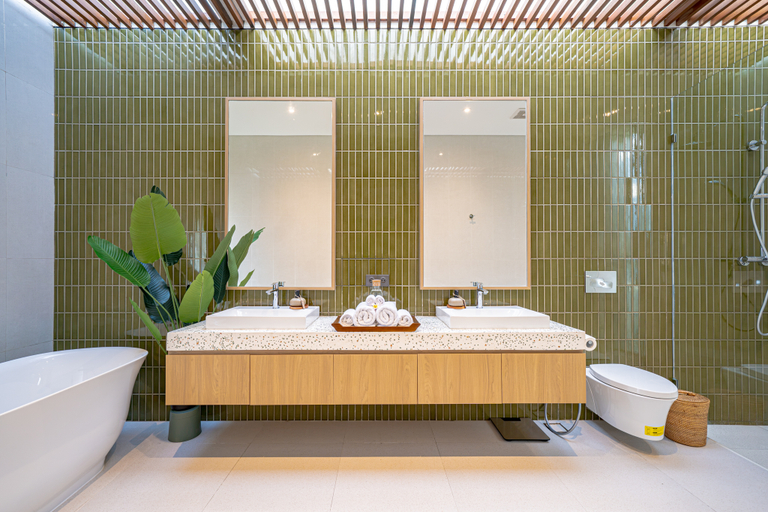Bathroom 5, Villa Anaka Pererenan, Badung