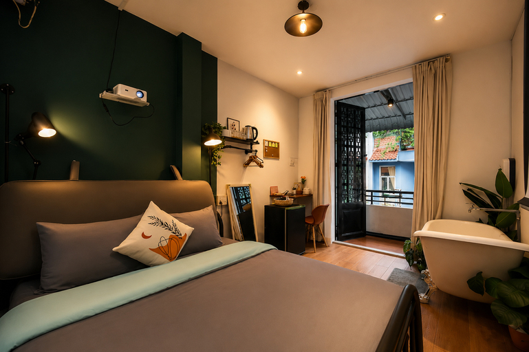 Bedroom 3, Saigon Hideout Home with Self Check in, Netflix & Chill, District 1