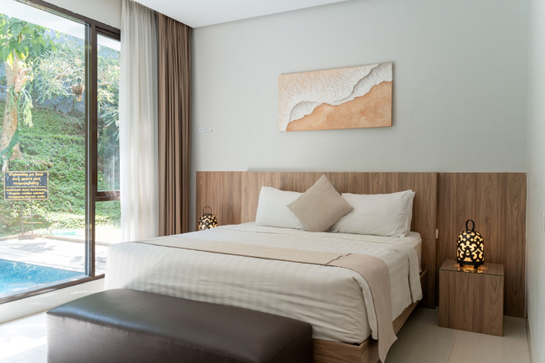 Bedroom 2, Ohara City View Villa 5 BR with a private heated pool, Bandung
