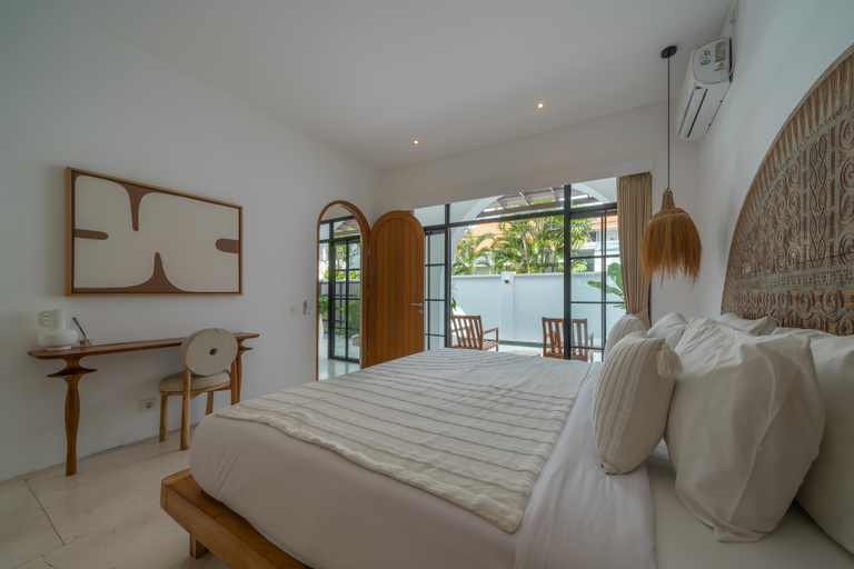 Bedroom 3, Villa Eliad: Charming 3 Bedroom Mediterranean Villa in Berawa, Badung
