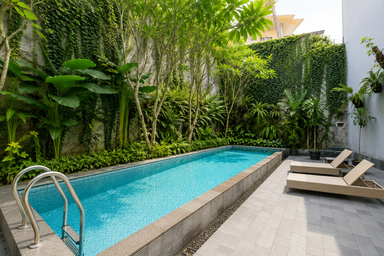 Swimming Pool, Cove Valley Residence, South Jakarta