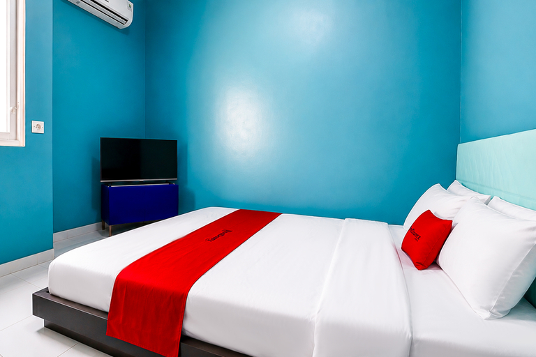 Bedroom 4, RedDoorz @ Villa Wijaya Ujung Genteng, Sukabumi