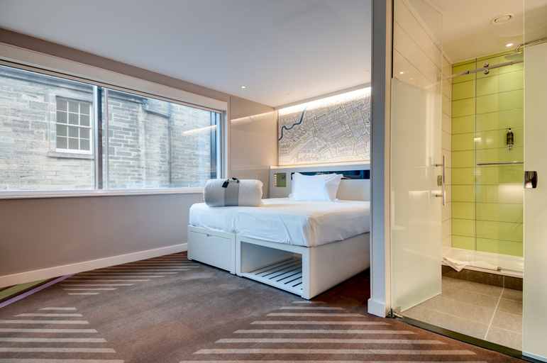 Bedroom 3, hub by Premier Inn London King's Cross, London