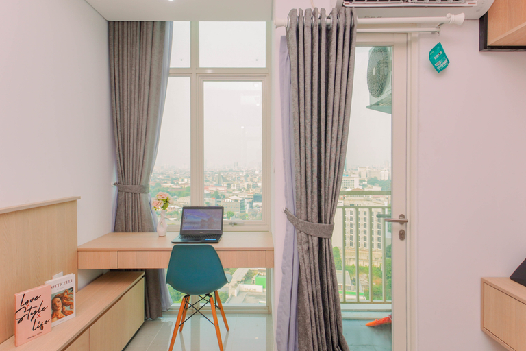 Bedroom 2, Minimalist Studio at Apartment B Residence Grogol By Travelio, Jakarta Barat