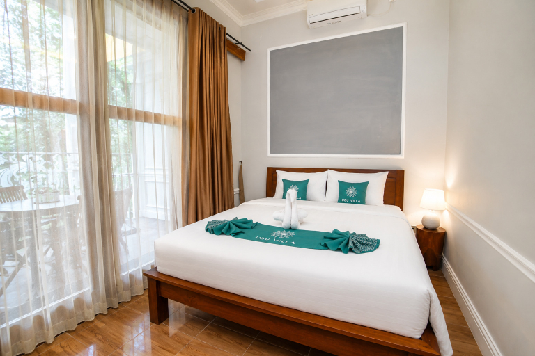 Bedroom 4, Ubu Villa Jiwana - Spacious 3BR Villa with Private Pool, Sleman