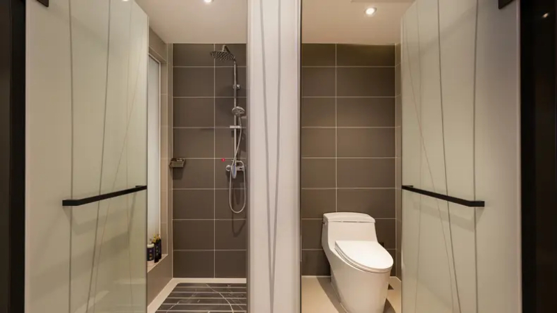 Bathroom 3, Lan'ou Hotel (Guiyang Quanhu Park Metro Station), Guiyang