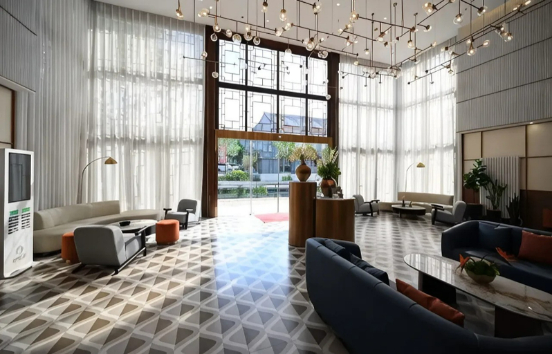 Lobby 5, Lan'ou Hotel (Beijing Guomao Gaobeidian Subway Station), Beijing