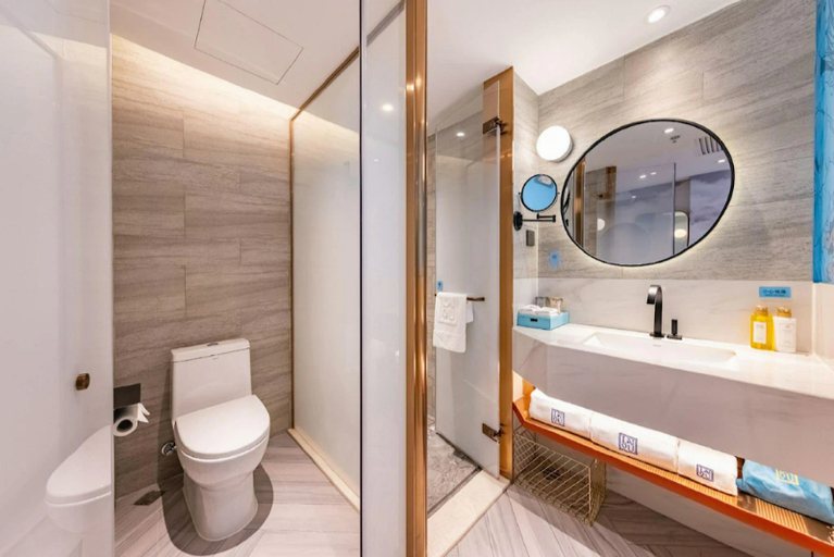 Bathroom 3, Lan-Ou Hotel (Beijing Shilihe Subway Station, Cancer Hospital), Beijing