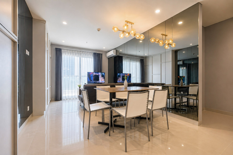Others 4, Chic and Comfortable 1BR at Apartment Praxis By Travelio, Surabaya