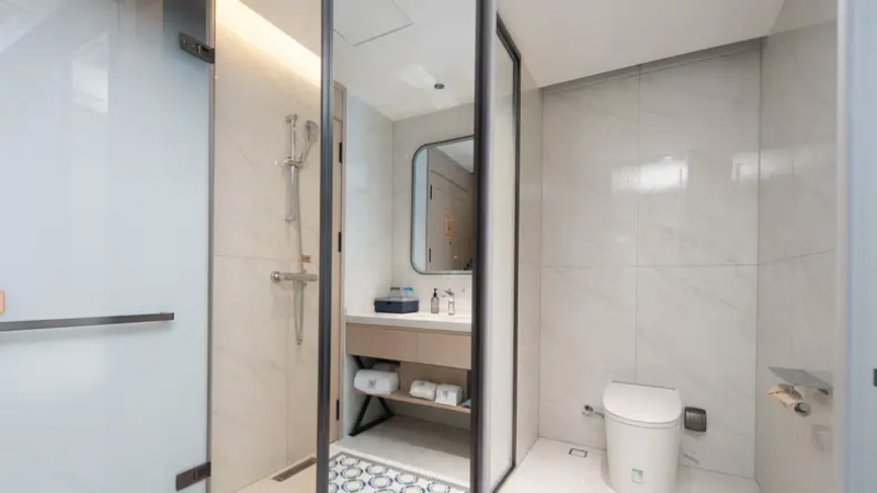 Bathroom 3, Lan'ou International Hotel (Nanyang Zhenping County Branch), Nanyang