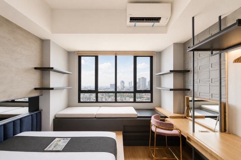 Bedroom 3, Urban Style 1BR at Apartment Collins Boulevard By Travelio, Tangerang