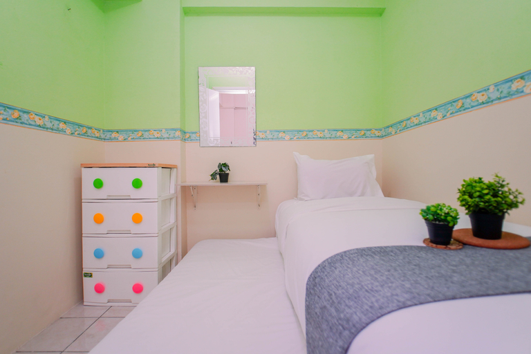 Bedroom 3, Smart and Practical 2BR at Apartment Green Pramuka City By Travelio, Jakarta Pusat