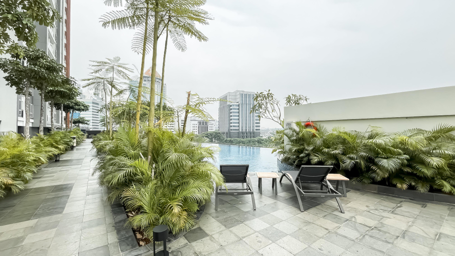 Exterior 2, Bright Elegant Studio at Apartment Antasari Place By Travelio, Jakarta Selatan