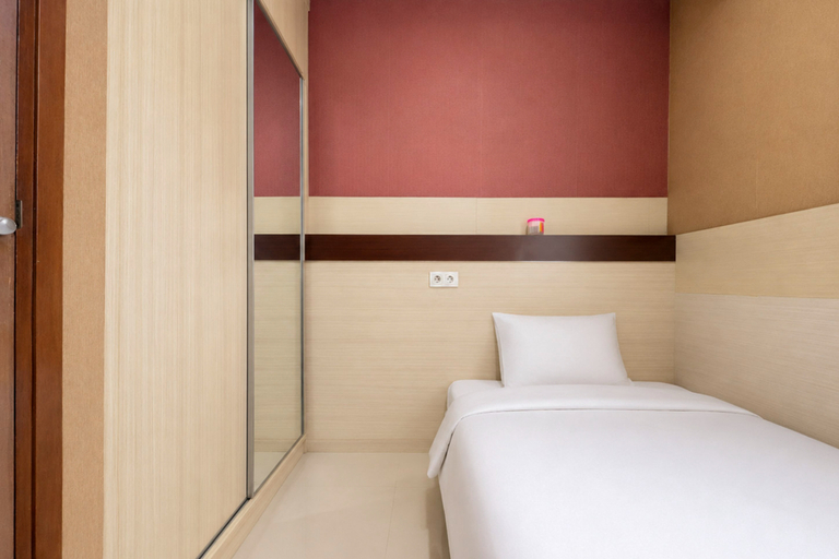 Bedroom 3, Spacious and Warm 2BR at Apartment Vivo By Travelio, Sleman