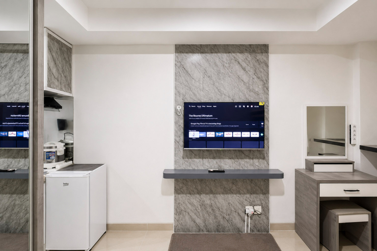 Bedroom 5, Elegant Chic Studio at Apartment Tamansari Skylounge Makassar By Travelio, Makassar